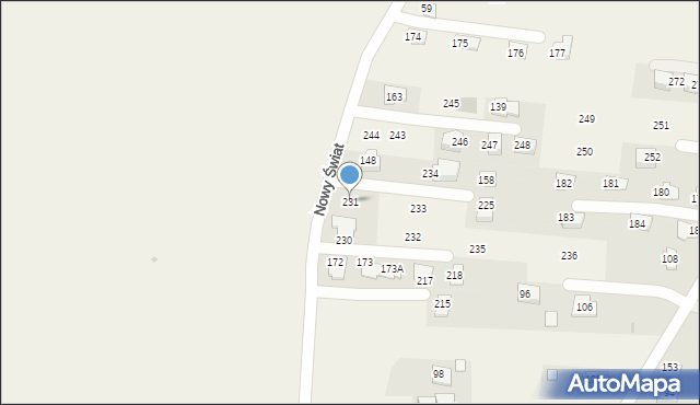 Strumiany, Strumiany, 231, mapa Strumiany