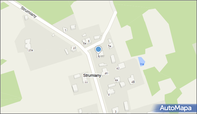 Strumiany, Strumiany, 5, mapa Strumiany
