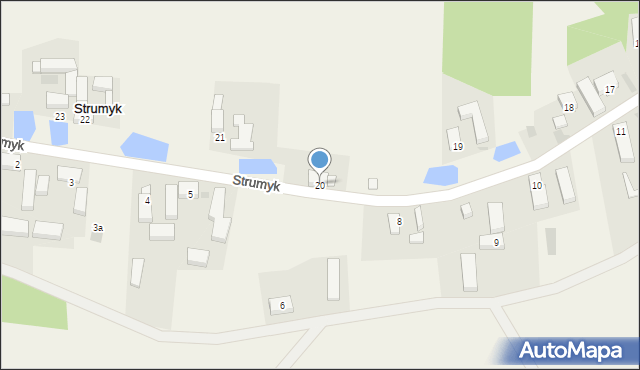 Strumyk, Strumyk, 20, mapa Strumyk