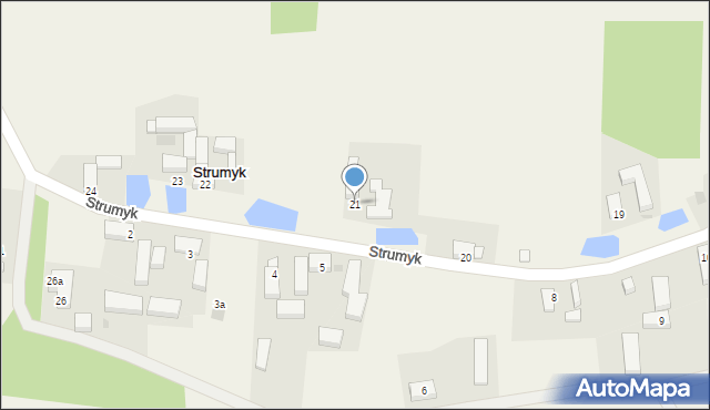 Strumyk, Strumyk, 21, mapa Strumyk