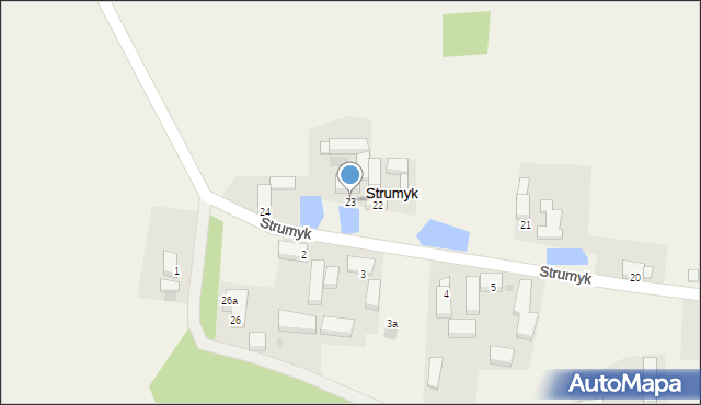 Strumyk, Strumyk, 23, mapa Strumyk