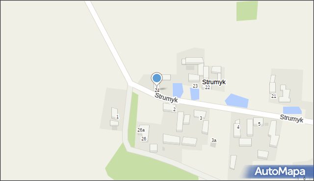 Strumyk, Strumyk, 24, mapa Strumyk