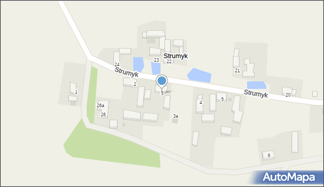 Strumyk, Strumyk, 3, mapa Strumyk