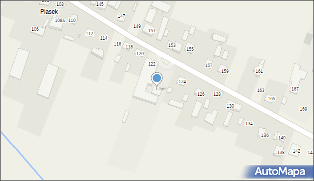 Strupin Duży, Strupin Duży, 122, mapa Strupin Duży