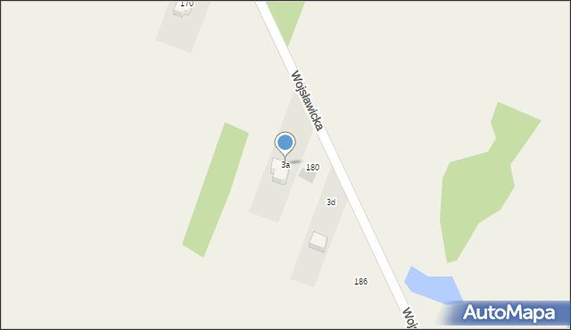 Strupin Duży, Strupin Duży, 3a, mapa Strupin Duży