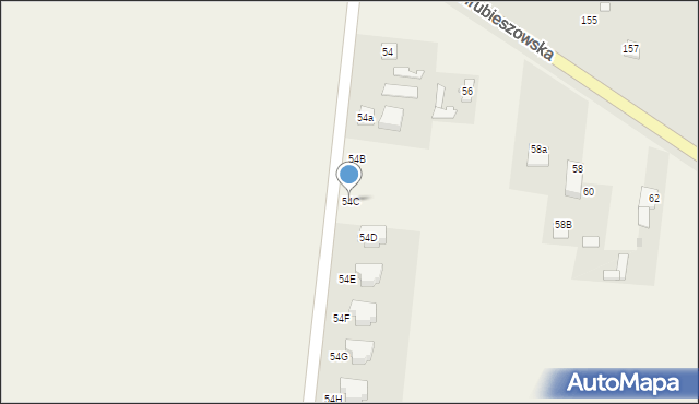 Strupin Mały, Strupin Mały, 54C, mapa Strupin Mały