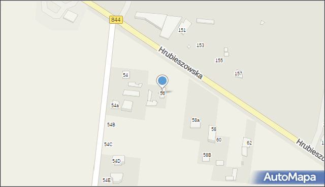 Strupin Mały, Strupin Mały, 56, mapa Strupin Mały