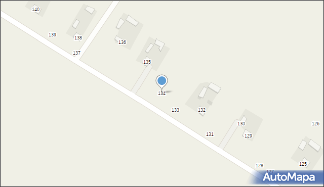 Struża-Kolonia, Struża-Kolonia, 134, mapa Struża-Kolonia