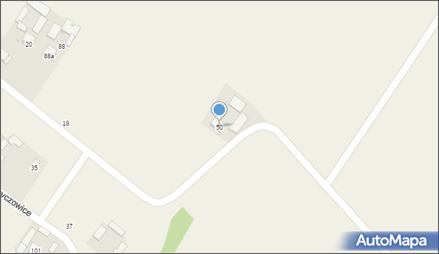 Stryczowice, Stryczowice, 50, mapa Stryczowice