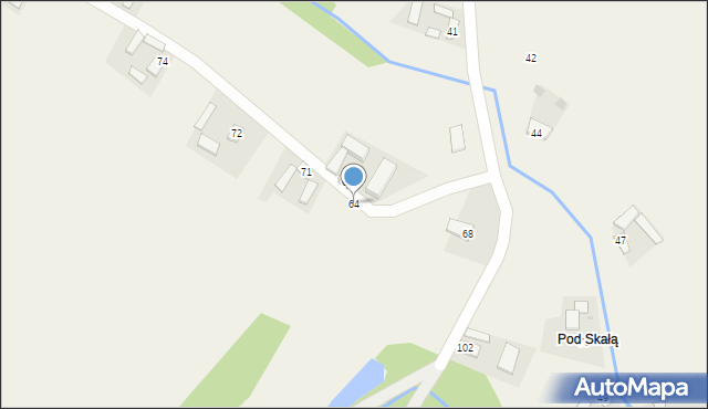 Stryczowice, Stryczowice, 64, mapa Stryczowice