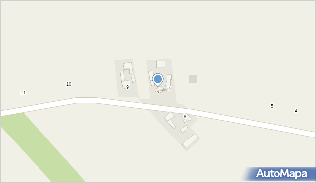 Strykowice Błotne, Strykowice Błotne, 6, mapa Strykowice Błotne