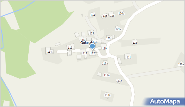 Stryszawa, Stryszawa, 112, mapa Stryszawa