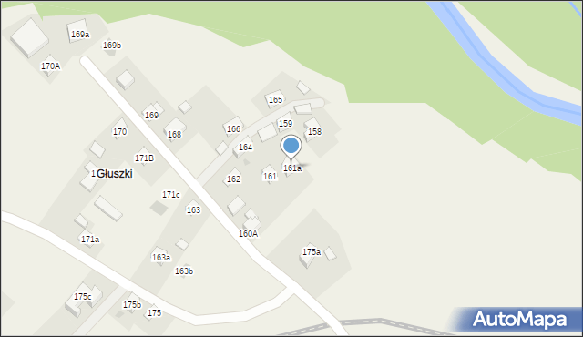 Stryszawa, Stryszawa, 161a, mapa Stryszawa