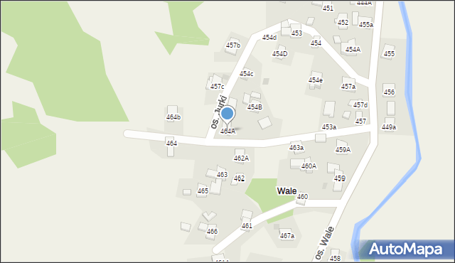 Stryszawa, Stryszawa, 464A, mapa Stryszawa