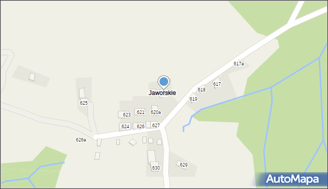 Stryszawa, Stryszawa, 620, mapa Stryszawa