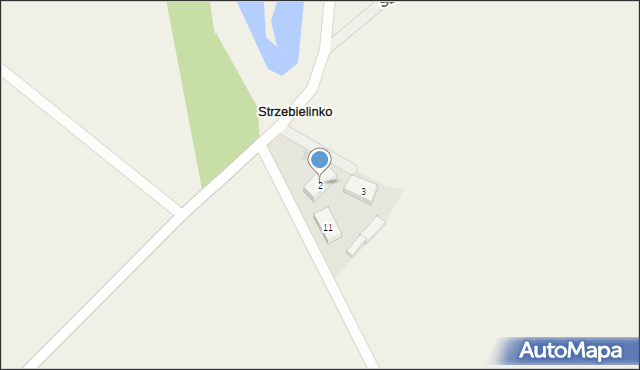 Strzebielinko, Strzebielinko, 2, mapa Strzebielinko