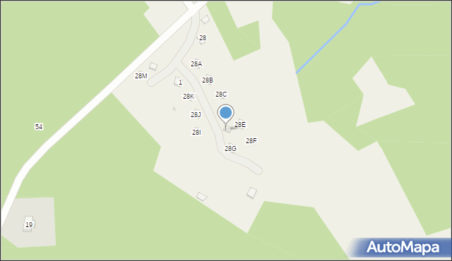 Strzebowiska, Strzebowiska, 28H, mapa Strzebowiska