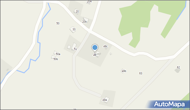 Strzebowiska, Strzebowiska, 49, mapa Strzebowiska