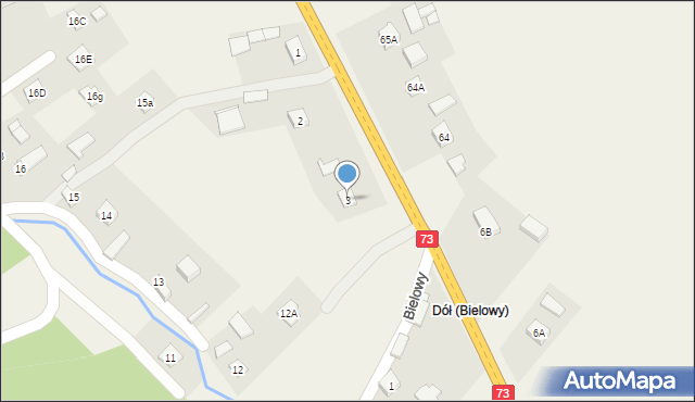 Strzegocice, Strzegocice, 3, mapa Strzegocice