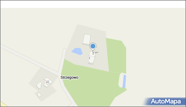 Strzegowo, Strzegowo, 2, mapa Strzegowo