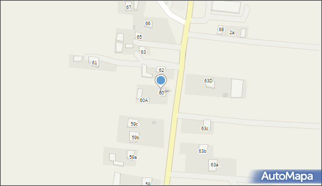 Strzelce, Strzelce, 60, mapa Strzelce