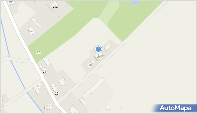 Strzelce, Strzelce, 28, mapa Strzelce