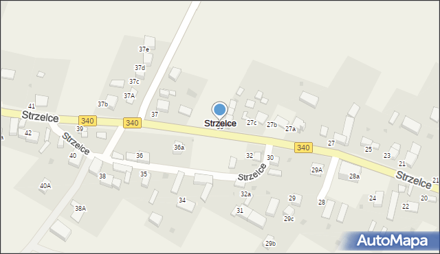 Strzelce, Strzelce, 33, mapa Strzelce