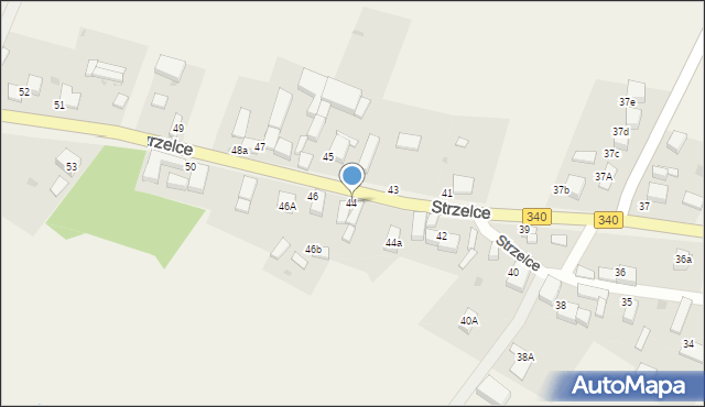 Strzelce, Strzelce, 44, mapa Strzelce