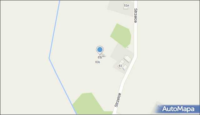 Strzelce, Strzelce, 63c, mapa Strzelce