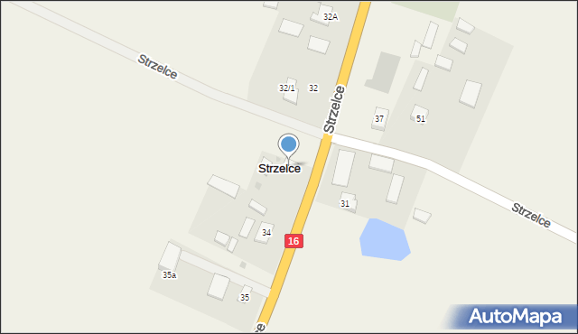 Strzelce, Strzelce, 33, mapa Strzelce