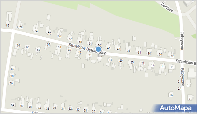 Strzelce Opolskie, Strzelców Bytomskich, 39, mapa Strzelce Opolskie