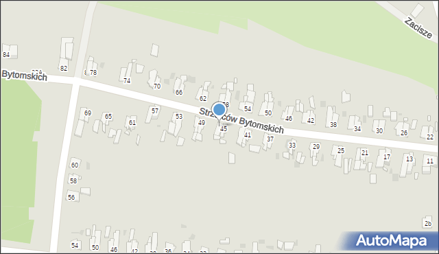 Strzelce Opolskie, Strzelców Bytomskich, 47, mapa Strzelce Opolskie