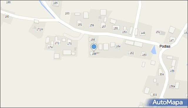 Strzelce Wielkie, Strzelce Wielkie, 166, mapa Strzelce Wielkie