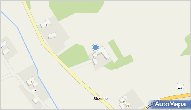 Strzelno, Strzelno, 8, mapa Strzelno