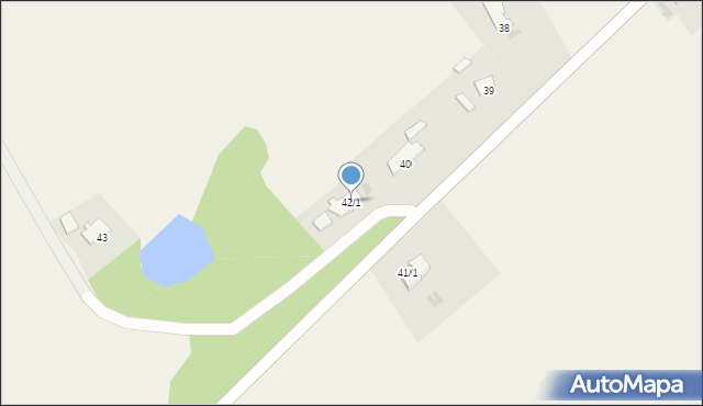 Strzepowo, Strzepowo, 42/1, mapa Strzepowo
