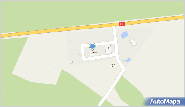 Strzeszowice, Strzeszowice, 45, mapa Strzeszowice