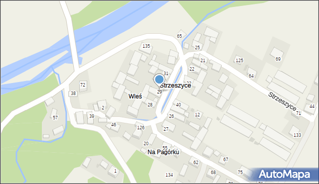 Strzeszyce, Strzeszyce, 29, mapa Strzeszyce