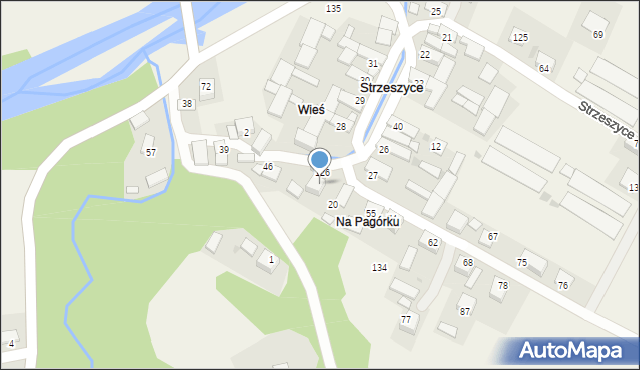 Strzeszyce, Strzeszyce, 79, mapa Strzeszyce