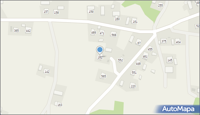 Strzeszyn, Strzeszyn, 162, mapa Strzeszyn