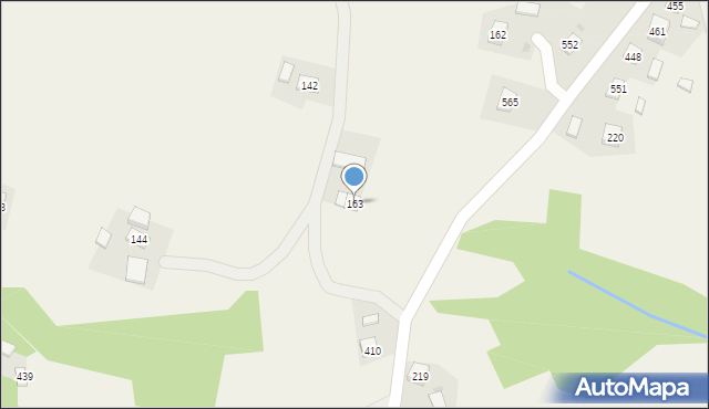 Strzeszyn, Strzeszyn, 163, mapa Strzeszyn