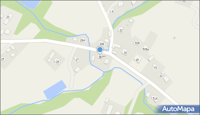 Strzeszyn, Strzeszyn, 28, mapa Strzeszyn