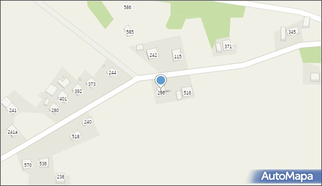 Strzeszyn, Strzeszyn, 296, mapa Strzeszyn