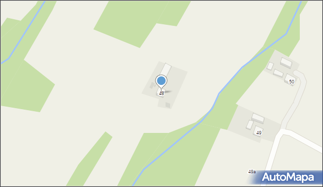 Strzeszyn, Strzeszyn, 48, mapa Strzeszyn