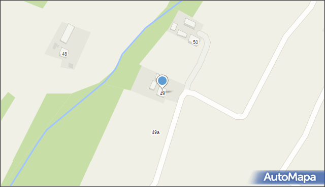 Strzeszyn, Strzeszyn, 49, mapa Strzeszyn