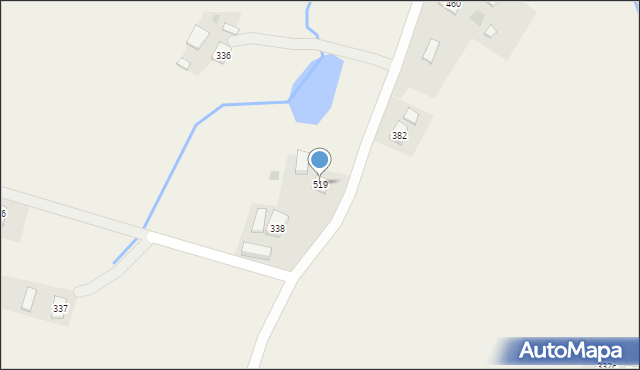 Strzeszyn, Strzeszyn, 519, mapa Strzeszyn