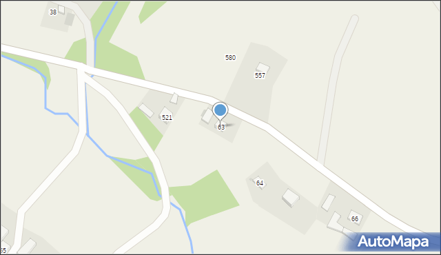 Strzeszyn, Strzeszyn, 63, mapa Strzeszyn