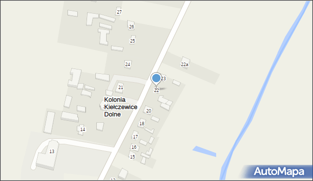 Strzyżewice, Strzyżewice, 22, mapa Strzyżewice