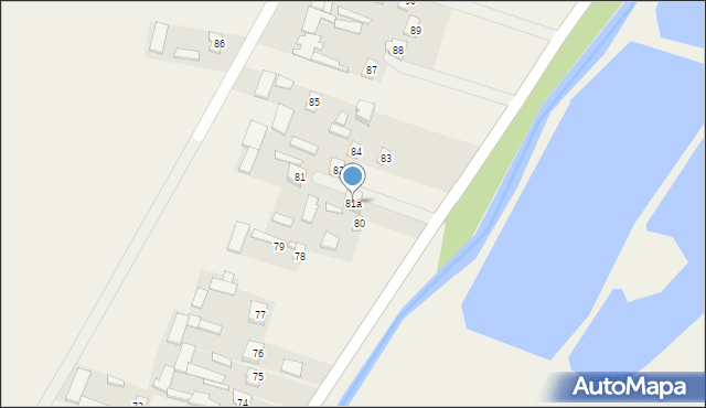 Strzyżewice, Strzyżewice, 81a, mapa Strzyżewice