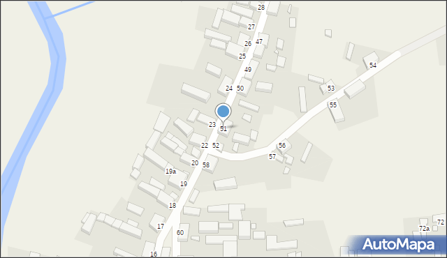 Strzyżewo, Strzyżewo, 51, mapa Strzyżewo