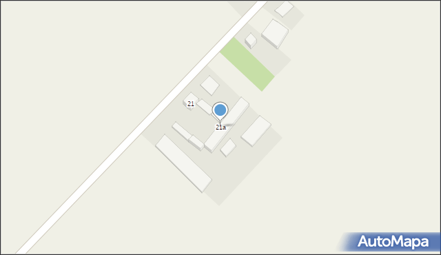 Strzyżewo Paczkowe, Strzyżewo Paczkowe, 21a, mapa Strzyżewo Paczkowe